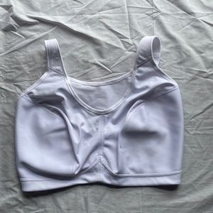 White Sports Bra
